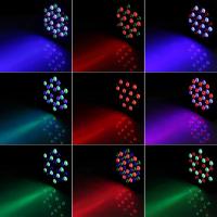 Luz de escenario RGB, 72W 36LED DMX512 RGB etapa luz fiesta disco lámpara con control remoto enchufe de la UE 110V ~ 240V etapa punto de luz para uso doméstico M-Clubs - details 1