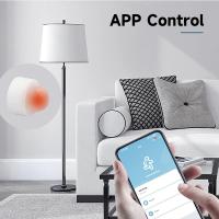 Detector De Movimiento Zigbee Tuya Sensor Pir Para Seguridad Y Monitoreo De Animales Compatible Con Alexa Sensor De Movimiento Humano ABS Blanco - details 1