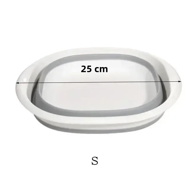 Baño Portátil De Plástico Plegable Tazón De Lavado Para Adultos Y Bebés Accesorios De Baño Y Cocina Sin Químicos Peligrosos - 1