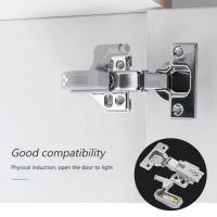 10Pcs Luz Inteligente De Inducción Táctil LED Para Armario Sensor De Luz Nocturna Para Armario De Dormitorio Y Gabinete Incluye Baterías AA (no Incluidas) - details 5