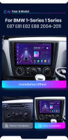 Junsun Radio Coche para BMW 1-Series 1 Series E87 E81 E82 E88 2004 2005 2006 2007 2008 2009 2010 2011 Inalámbrico CarPlay Android Auto  AI Voice 2 din Pantalla Coche Android Auto Multimedia Navegación GPS Auto radio - details 6