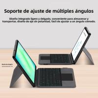 Funda Para Teclado Con Iluminación Para Samsung Galaxy Tab A11 plus 2025 SM-X230 De 11 Pulgadas Cubierta Inteligente Mágica Antigolpes Resistente Al Polvo Suave Estilo Negocios - details 8