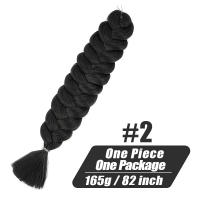 Extensiones De Cabello Sintético Crochet Xpression Jumbo Braids Para Mujeres Kanekalon Expression Cabello Para Trencillas Resistente Al Calor - details 4