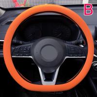 Cubierta De Guantes Para Volante Universal De Silicona Colorido Suave Decoración Automotriz DIY Accesorios Para Coche - details 28