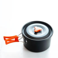 Juego De Cocina Para Camping Aluminio Antideslizante Portátil Para Exteriores Con Olla Kettle Y Platos Para BBQ Pícnic Y Senderismo - details 3