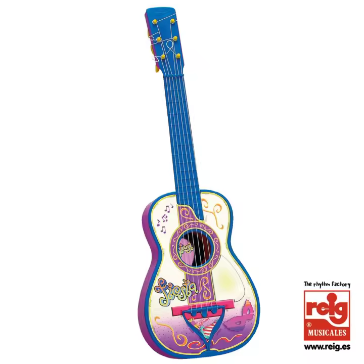 Guitarra Popular 6 Cuerdas Fiesta 63x21x5.50 cm (Reig 3014) - 1