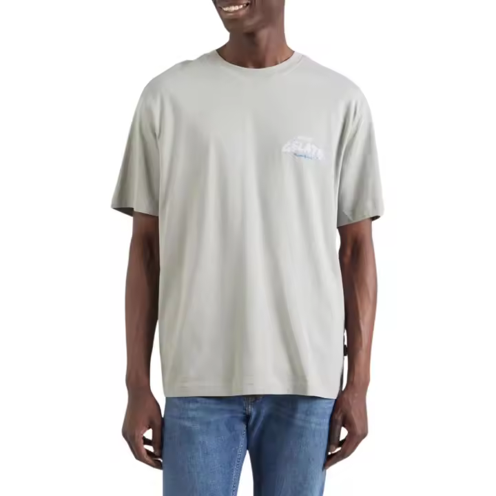ONSKEANE RLX SS PRINT TEE Limestone GELATO - 1