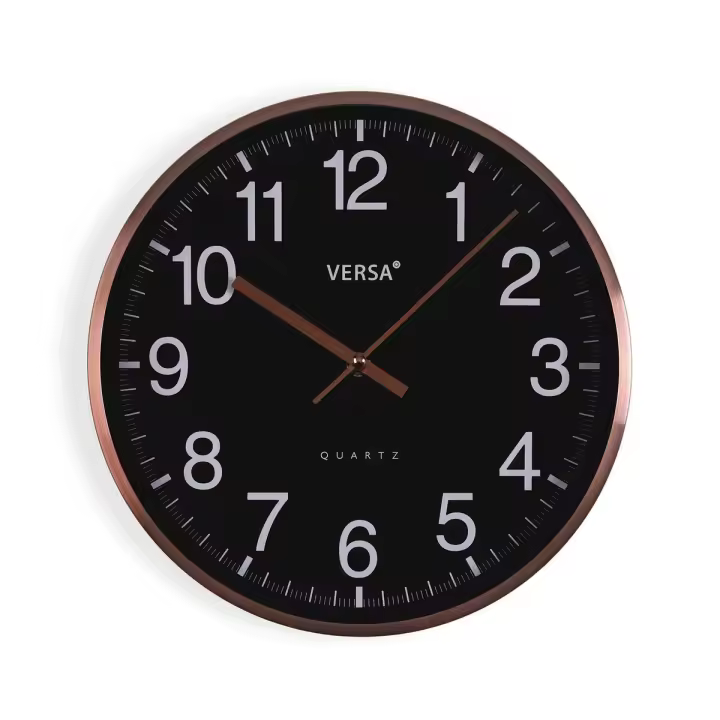 Reloj de Pared Versa Negro Metal - 1