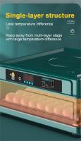 Incubadora de huevos de 9/15 con cajón, Mini incubadora de huevos con reposición automática de cama de agua iónica y control de temperatura - details 6