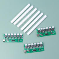 Kit De Módulo Humidificador DIY Placa De Control Neumático Ultrasonido Placa De Circuito Para Mist Driver 6 Boquillas - details 12