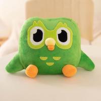 Green Duolingo Owl Plush Toy Duo Plush by Duo the Owl Cartoon Anime Owl Doll One Size - details 0