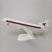 Nueva Modelo De Avión KLM Airlines De 20cm MD 11 Metálico Con Ruedas Y Aterrizaje Escala 1:400 Para Coleccionistas Y Juguetes - details 5