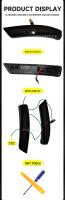 Luz Indicadora De Espejo Retrovisor LED Dinámica Para Ford Focus 2 MK2 Focus 3 MK3 3.5 Repetidor De Señal Lateral Color Amarillo - details 1