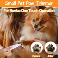 Pet Mro Precision Trimmer, 2024 New Upgrade Dog Paw Trimmer with LED Light, Quiet Pet Hair Trimmer, Waterproof Pet Clipper - details 2