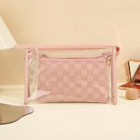 1-3 Uds Bolsas Neceser Transparente para Viaje, Neceser de Viaje para Maquillaje de PVC Portátil Organizador Cosmético con Cremallera, Estuche de Transporte para Mujer, Negocios,Baño - details 2