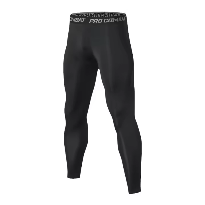 Pantalones De Compresión Para Hombre Tights Secado Rápido Leggings Deportivos Camiseta Adecuada Para Correr Y Ejercicios Activos - 1