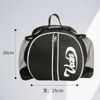 Bolsa Deportiva Multifuncional Negra Roja De Lona Oxford Duradera Para Baloncesto Y Voleibol Mochila De Gimnasio Hombro Único Para Todos - details 2
