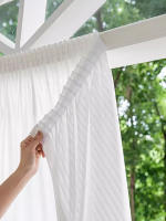 Cortinas Con Cremallera No Perforada Para Fachadas Fáciles De Instalar Adecuadas Para Dormitorios Cocinas Salones - details 4