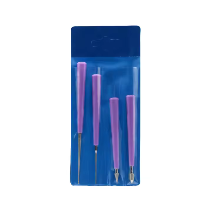 Juego De Herramientas De Joyería Con Puntas De Diamante Para Ampliar Agujeros De Perlas Y Cuentas Metálicas Herramienta De Fijación De Agujas Para Trabajar Con Metal - 1