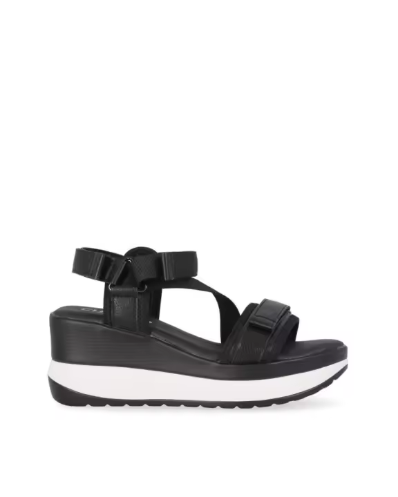 CHIKA 10 ROCO 07 Sandalias Abiertas Mujer Negro - 1