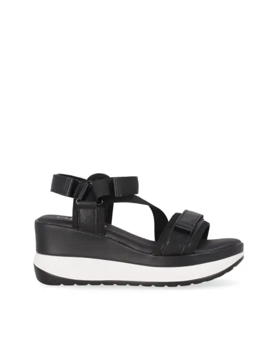 CHIKA 10 ROCO 07 Sandalias Abiertas Mujer Negro - 1