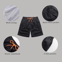 Bañador de hombre Pantalón corto de playa de secado rápido con forro de malla Bañador por encima de la rodilla Bañador (1 pieza) - details 0