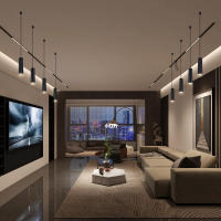 Lámpara De Techo Pendente LED En Trax 10W/15W Luz De Punto Para Cocina Sala De Estar Dormitorio Vínculo De Alambre Iluminación Colgante Moderna 110V 220V - details 8