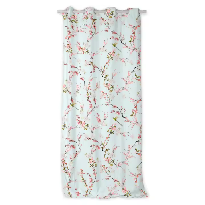 Happyfriday- Chinoiserie Cortina 140x300 cm, Cortina 100% Poliéster, calidad de , Fabricado en España - 1