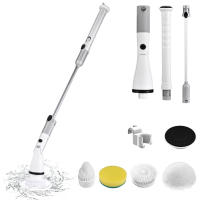 Cepillo De Limpieza Eléctrico Inalámbrico 4000mAH Impermeable Para Baño Y Cocina Herramientas De Limpieza Con Carga - details 1