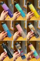 20Pcs Cinturones De Pelo Elásticos De Alta Elasticidad Moda Deportiva Anillos De Pelo Para Todas Las Estaciones Paquete Como En La Imagen - details 2
