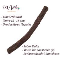 Regaliz de Palo Seca - Bolsa de 100 - 200 - 500 o 1000 gramos de Regaliz de Palo - Paloduz - Palos de Regaliz - Regaliz Palo Deshidratada - Producido en España [IAMI] - details 2