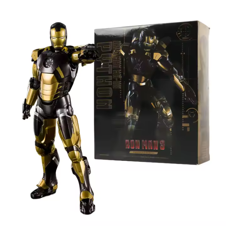 Figura De Acción Coleccionable Iron Man MK20 Python Para Niños Regalo Modelo Bandai 15CM Escala 1/60 Sin Control Remoto - 1