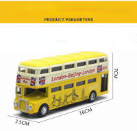 Modelo De Autobús De Dos Niveles De Londres En Aleación Con Sonido Y Luz Juguete De Colección Para Niños Mayor De 14 Años - details 2