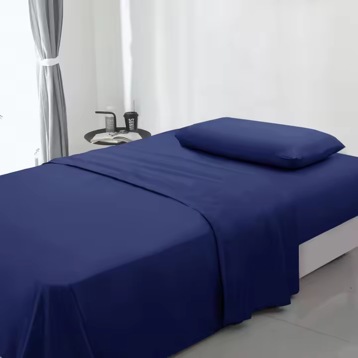 Juego de Sábanas Alta calidad - Sábana Bajera Ajustable hasta 25-30cm  para Cama 90/105/135/150- Funda Almohada de sobre 45x70cm -Sabana Encimera Suave y Transpirable - 1