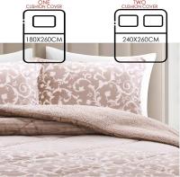 ARISE SHOP-Edredon Borreguillo Invierno  para Cama 90/105/-135/150, Reversible Franle Sherpa, Relleno Microfibra, Nórdico Cálido Suave,  con  Fundas de Almohada 50X70 cm. - details 6