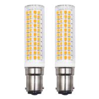 Paquete de 2 bombillas LED B15d Reemplazo 75W 90W 80W Blanco cálido 3000K 220V 230V 890lm 7W Aplique de pared para Sala de estar Lámpara de araña Máquina DE COSER [Clase Energética]] (en inglés) - details 0