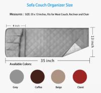 Organizador de Brazo para Sofá con Bolsillos-Porta Teléfono y Revistas-Almacenamiento para Sillón Reclinable-35X13 Pulgadas - details 1