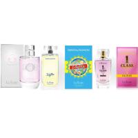 SUPERPACK PARA MUJERES 3 EDP---AROMA GOOD MOOD EDP 100ML, 1ST CLASS ELIXIR EDP 100ML Y IDYLLA WOMAN EDP 100ML------ PERFUME PARA MUJER---DURACIÓN 8 HORAS-- MARCA LUXURE - details 0