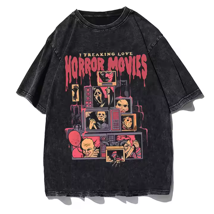 Camiseta De Algodón 100% Para Hombre Estampada De Anime Pain Estilo Retro Harajuku Streetwear Hip Hop Camiseta De Verano Sin Capucha Cuello Redondo - 1