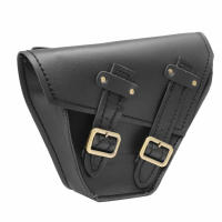 Bolsas De Sillín Para Motocicleta De Cuero PU Negro Almacenamiento De Equipaje Lateral Para Honda Rebel 300 500 Modelos 2017-2022 - details 2
