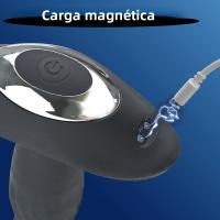 Vibrador Remoto Con Empuje Para Hombres Masajeador De Prostata Juguete Sexual Con Estimulación De G-Spot Y Ano Plug Anal Dildo De Silicona Médica - details 4