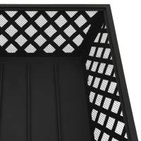 vidaXL Brasero con atizador acero XXL 64 cm - details 5