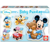 Puzzle Minnie y Mickey Mouse Baby de 3-4-5 piezas, Puzzles Infantiles Progresivos para Niños y Niñas de 2 a 4 años Baby Mickey y Baby Minnie, Regalo Cumpleaños, Navidad, Reyes (ENVÍO DE 1 PUZZLE) - details 0