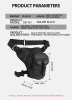 Bolsa De Bum Para Motocicleta DUHAN Multi-Función Waist Bag Para Ciclismo Al Aire Libre Estilo Hip Bum Material Duradero - details 2