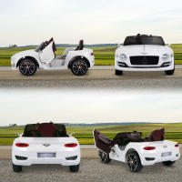 HOMCOM Coche Eléctrico para Niños 2 Modos de Control con Música Faros Brillantes Retroceder Bentley GT Licencia +3 Años Automóvil Infantil 108x60x43 cm - details 7