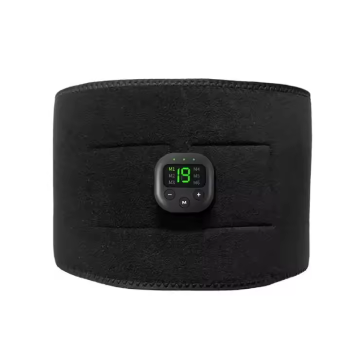 Cinturón Masajeador De Cintura Portátil Recargable Por USB Equipo De Fitness Para Pérdida De Peso Modelador De Brazos Y Piernas - 1