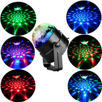 Lámpara De Disco RGB Con Efecto De Estela Para Fiestas En Casa KTV Club Bar Navidad Regalo De Luz De Noche Activada Por Sonido - details 0
