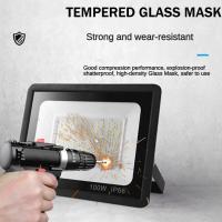 Luz de inundación LED IP66 impermeable AC 220V 10W 20W 30W 50W 100W 150W 200W para Focos Exterior Jardín Calle reflectores de grapheno - details 1