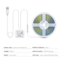 Luces LED COB USB 5V Para Espejo De Maquillaje Y Mesa De Vestir Sensor Táctil Dimmer Iluminación Trasera Para Baño Y Dormitorio - details 1
