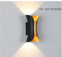 Lámpara De Pared Moderna TRAZOS IP65 Impermeable Para Exterior Y Dormitorio Iluminación Circular Y Cuadrada Decorativa Con Luz LED Para Jardín Porche Cocina Comedor Estudio Baño - details 4